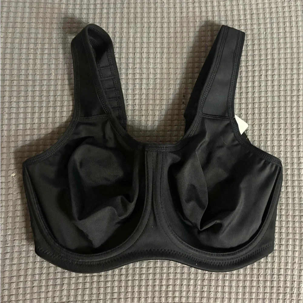 Wacoal Simone Sport Underwire Bra - Black (32DD) - Picture 3 of 6